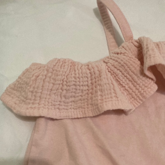 Pink Off-The-Shoulder Ruffled Top - Picture 8 of 14
